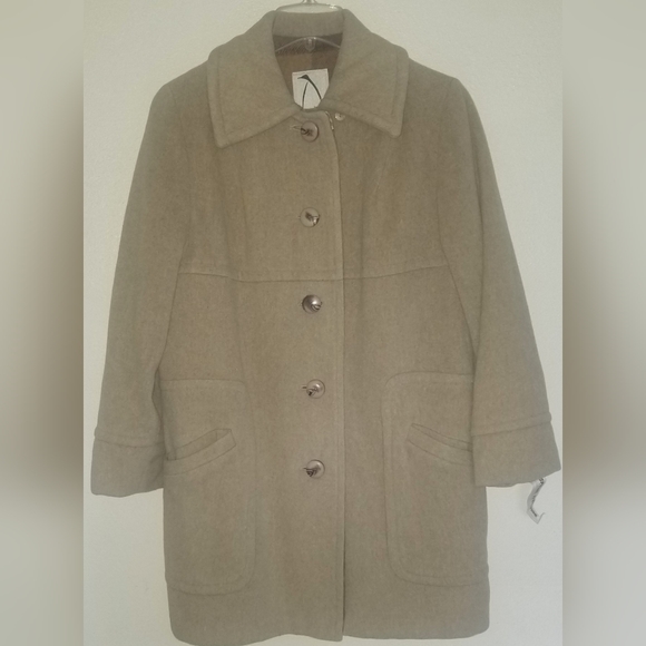 VINTAGE PENGUIN LADIES WOOL COAT EUC - Picture 12 of 12